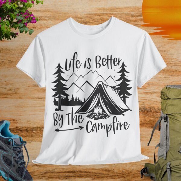 Life Is Better By The Campfire - Unisex Tee - Image 2