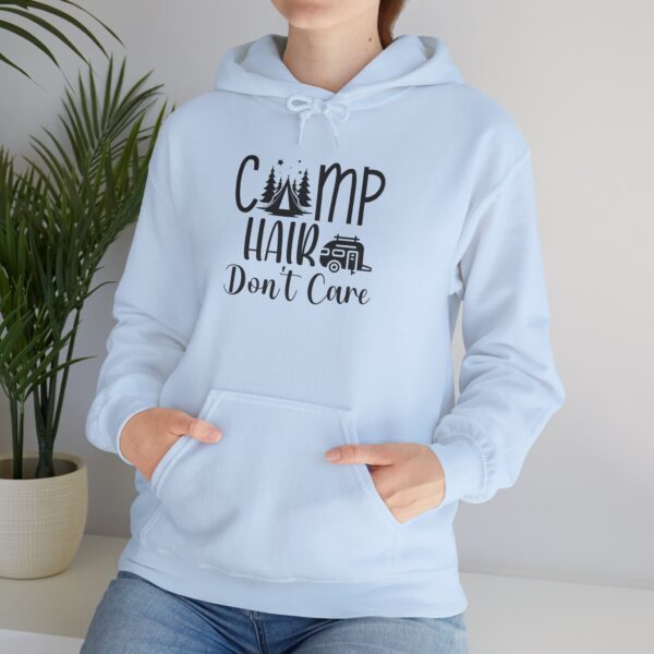 Camp Hair Don't Care Hoodie - Sweatshirt for Outdoor Lovers - Image 11