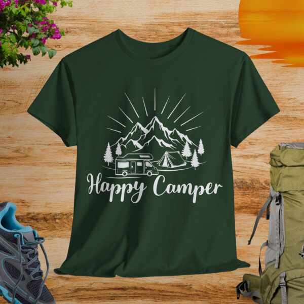 Happy Camper - Unisex Tee - Image 3