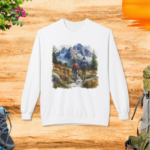 Mountain Landscape Sweatshirt - Image 3