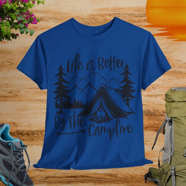 Life Is Better By The Campfire - Unisex Tee - Image 3