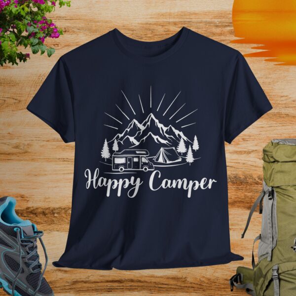 Happy Camper - Unisex Tee - Image 6