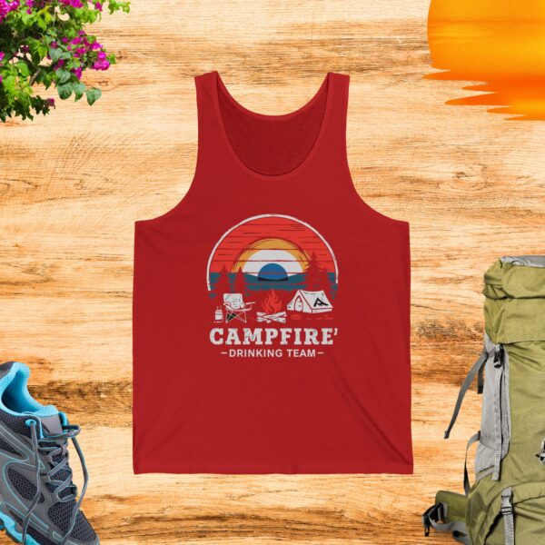 Campfire Drinking Team - Tank Top - Image 4