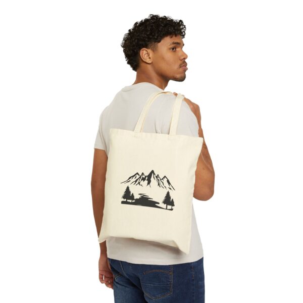 Mountains Forest Design - Tote Bag - Image 2