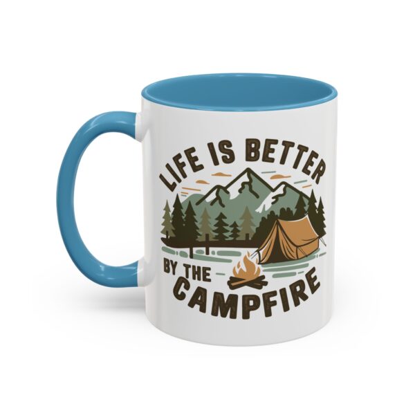 Mug - Life is Better by the Campfire - Campers and Outdoor Enthusiasts Gift - Image 5