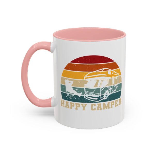 Mug - Happy Camper Design, Perfect for Outdoor Enthusiasts and Nature Lovers - Image 5