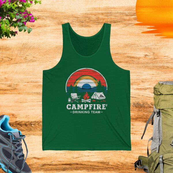 Campfire Drinking Team - Tank Top - Image 2