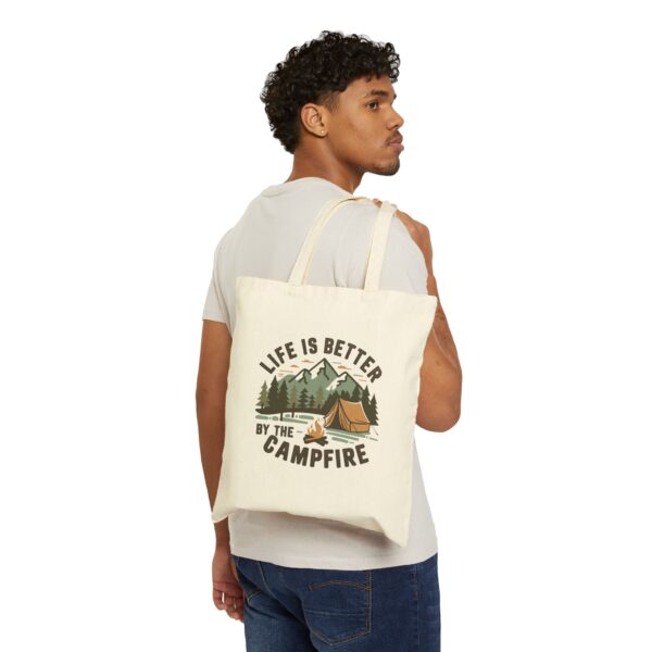 Life is Better By The Campfire - Tote Bag - Image 2