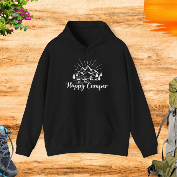 Happy Camper Hoodie - Unisex - Image 2