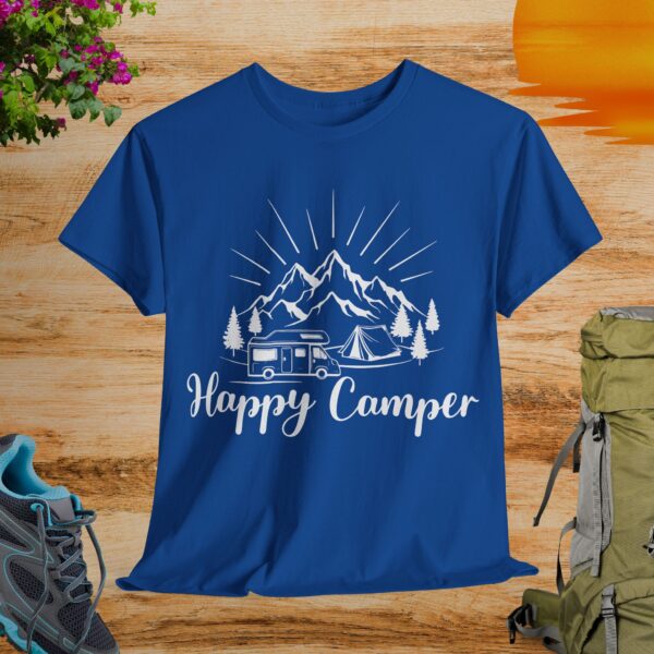 Happy Camper - Unisex Tee - Image 2