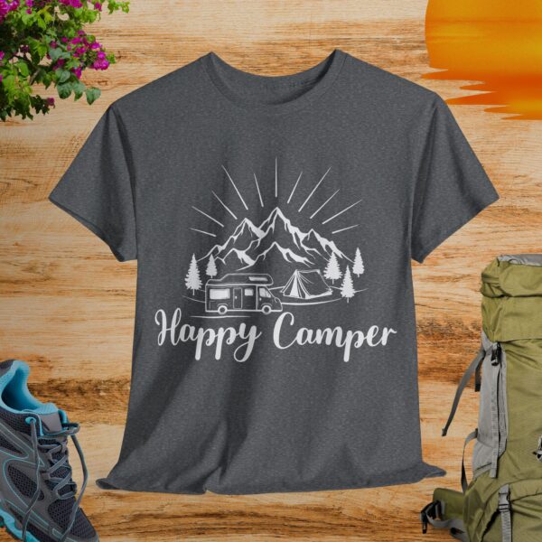 Happy Camper - Unisex Tee - Image 4