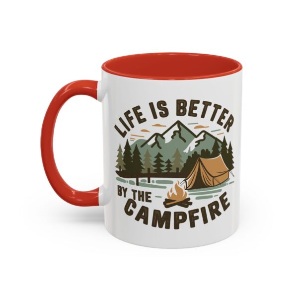 Mug - Life is Better by the Campfire - Campers and Outdoor Enthusiasts Gift - Image 4