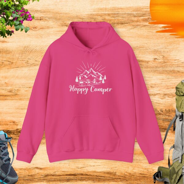 Happy Camper Hoodie - Unisex - Image 3