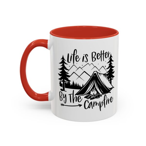 Life Is Better By The Campfire - Mug - Image 2