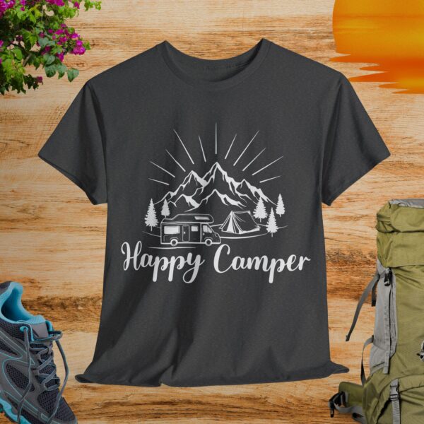 Happy Camper - Unisex Tee - Image 5