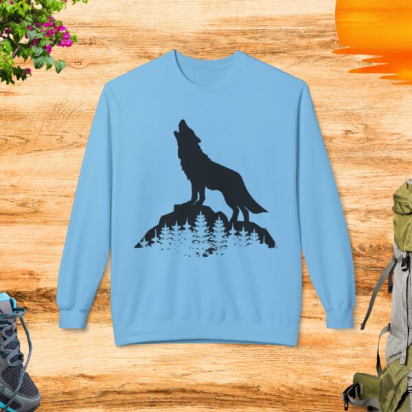 Wolf in the Forest Sweatshirt - Image 4