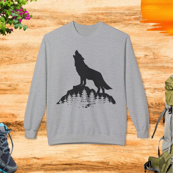 Wolf in the Forest Sweatshirt - Image 3