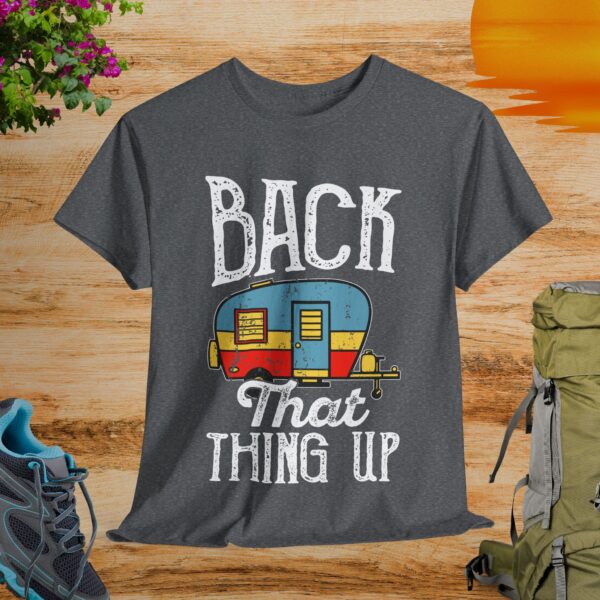 Back That Thing Up - Campfire Vibes Unisex Tee - Image 4