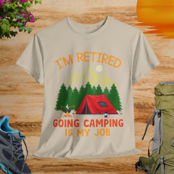 Camping Retirement T-Shirt - Image 2