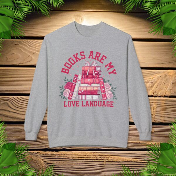 Books Are My Love Language - Sweatshirt - Image 2