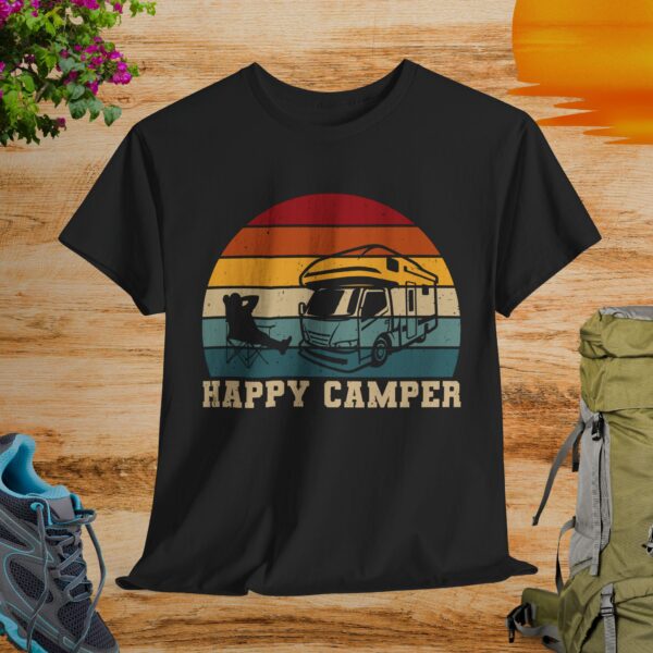 Happy Camper - Unisex Tee - Image 2