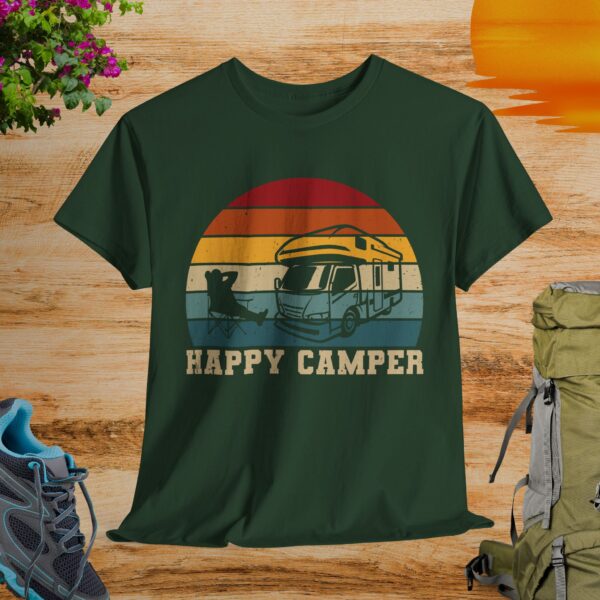 Happy Camper - Unisex Tee - Image 3