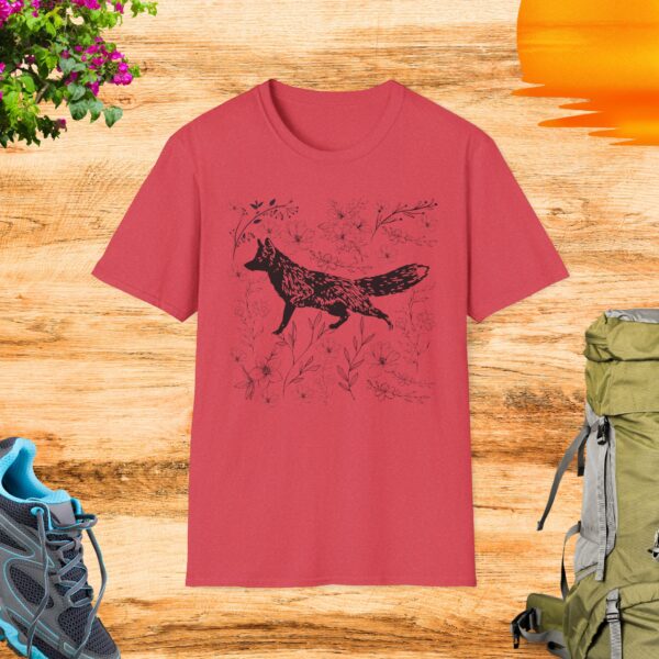 Vintage Folklore Fox T-Shirt - Image 7