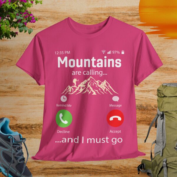 Mountain Calling - Unisex Tee - Image 6