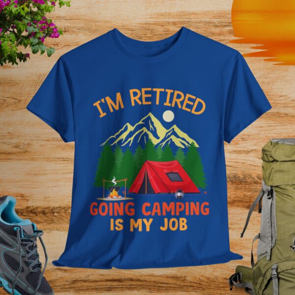 Camping Retirement T-Shirt - Image 4