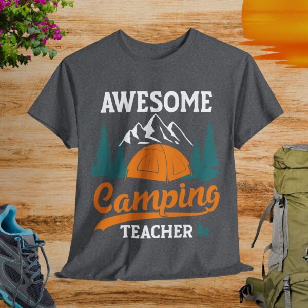 Camping Teacher Unisex T-Shirt - Image 4