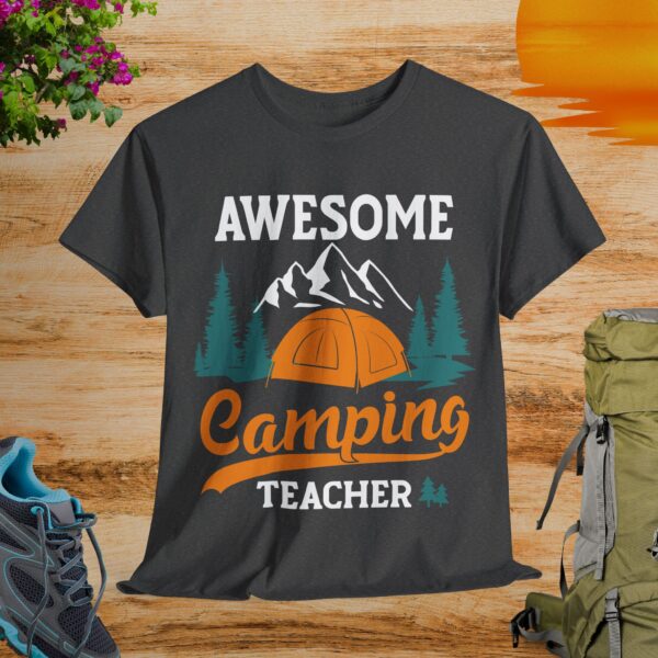 Camping Teacher Unisex T-Shirt - Image 5