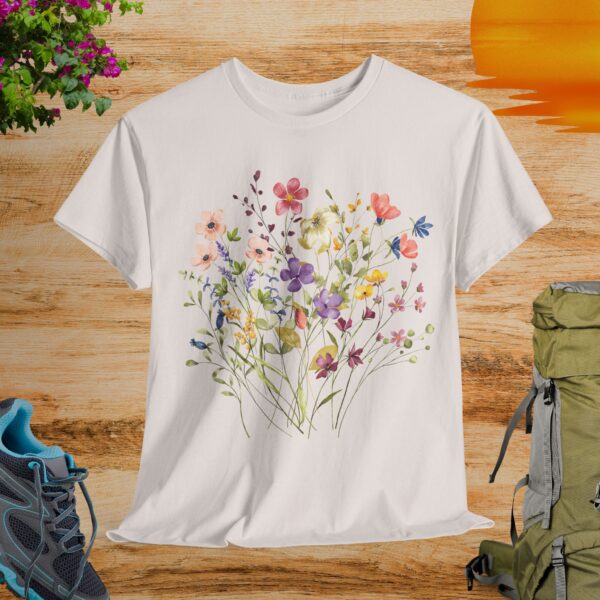 Floral Unisex Tee - Image 5