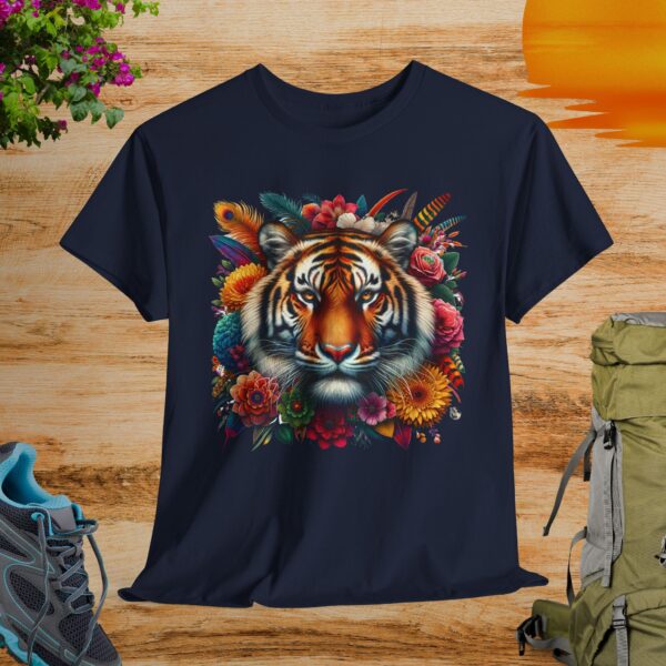 Tiger and Flowers Tee - Image 4