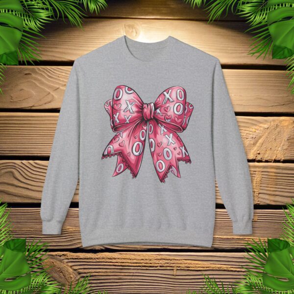 Valentine Coquette Bow - Sweatshirt - Image 2