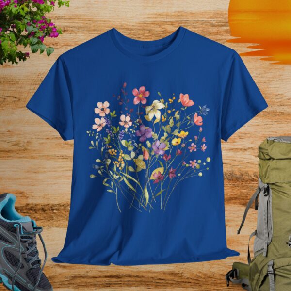 Floral Unisex Tee - Image 2