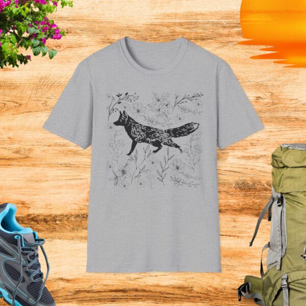 Vintage Folklore Fox T-Shirt - Image 5