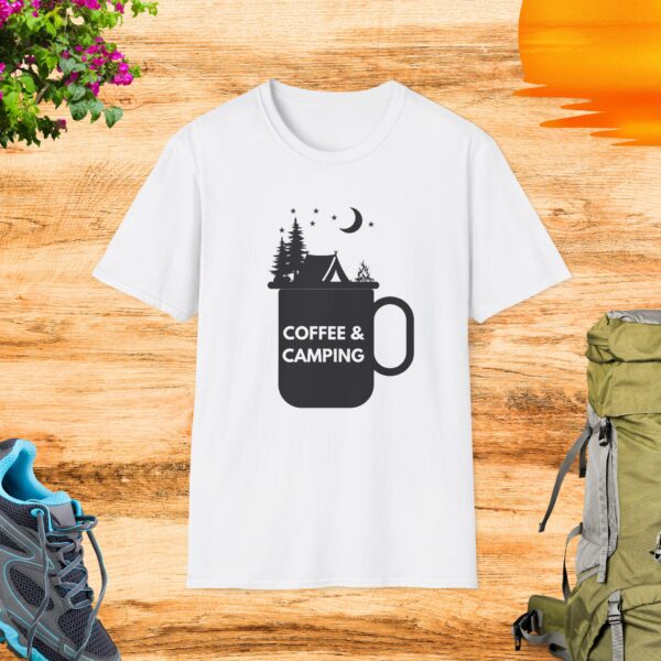 Coffee and Camping T-Shirt - Image 2