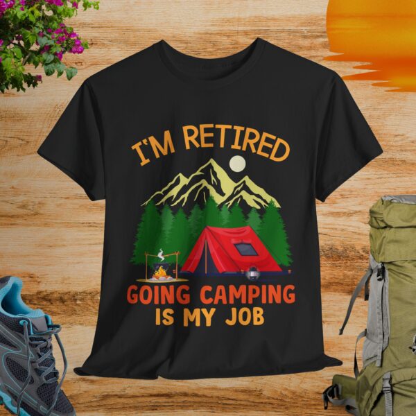 Camping Retirement T-Shirt - Image 3