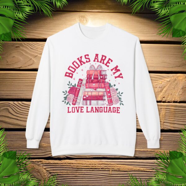 Books Are My Love Language - Sweatshirt - Image 4