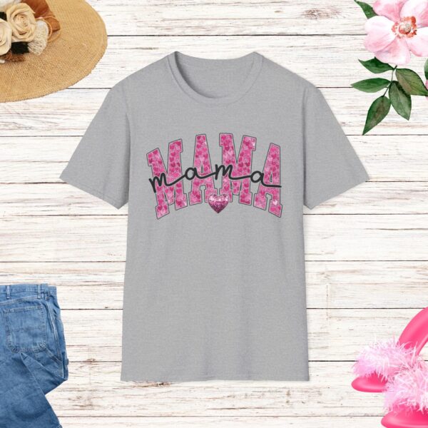 Valentine Mama Softstyle T-Shirt - Image 6