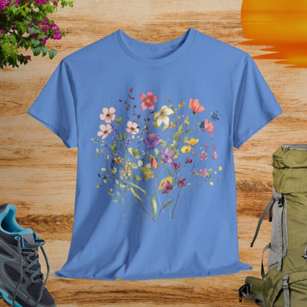 Floral Unisex Tee - Image 6