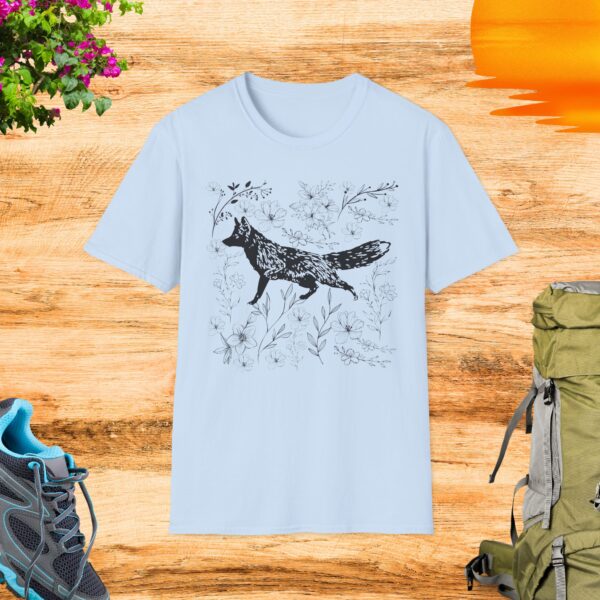 Vintage Folklore Fox T-Shirt - Image 4