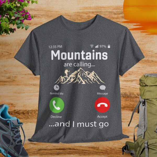 Mountain Calling - Unisex Tee - Image 4