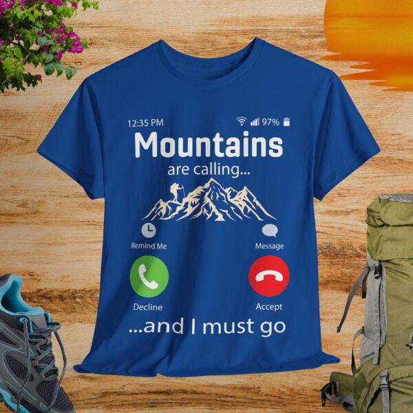 Mountain Calling - Unisex Tee - Image 2