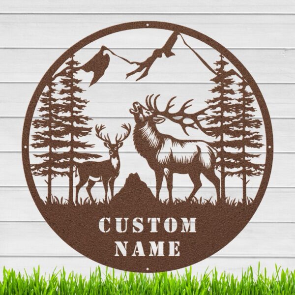 Deer Metal Signs - Image 6