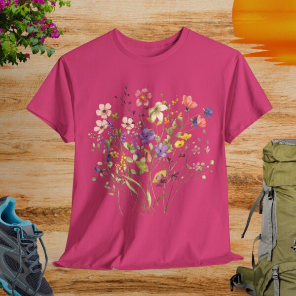 Floral Unisex Tee - Image 8