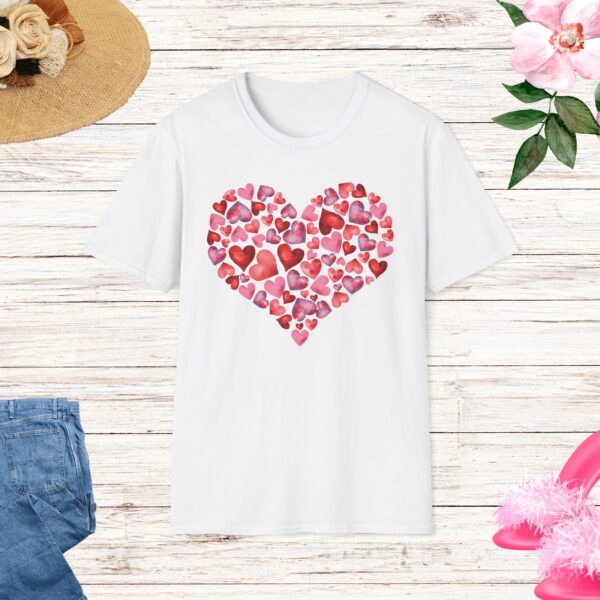 Heart Valentine T-Shirt - Image 2