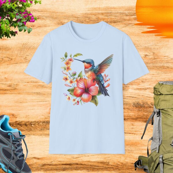 Bird and Flowers T-Shirt - Image 4