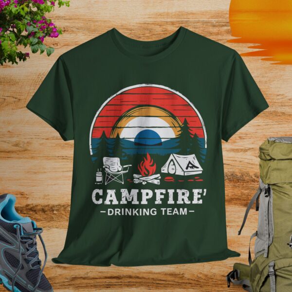 Campfire Drinking Team Shirt - Image 3