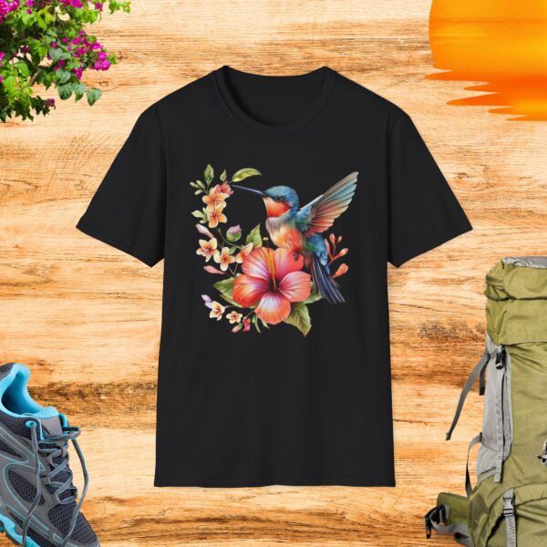 Bird and Flowers T-Shirt